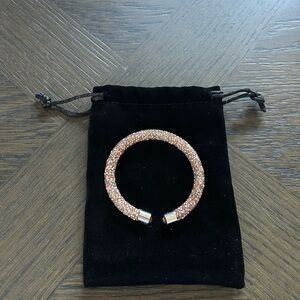 Swarovski Rose Gold Crystal Bracelet